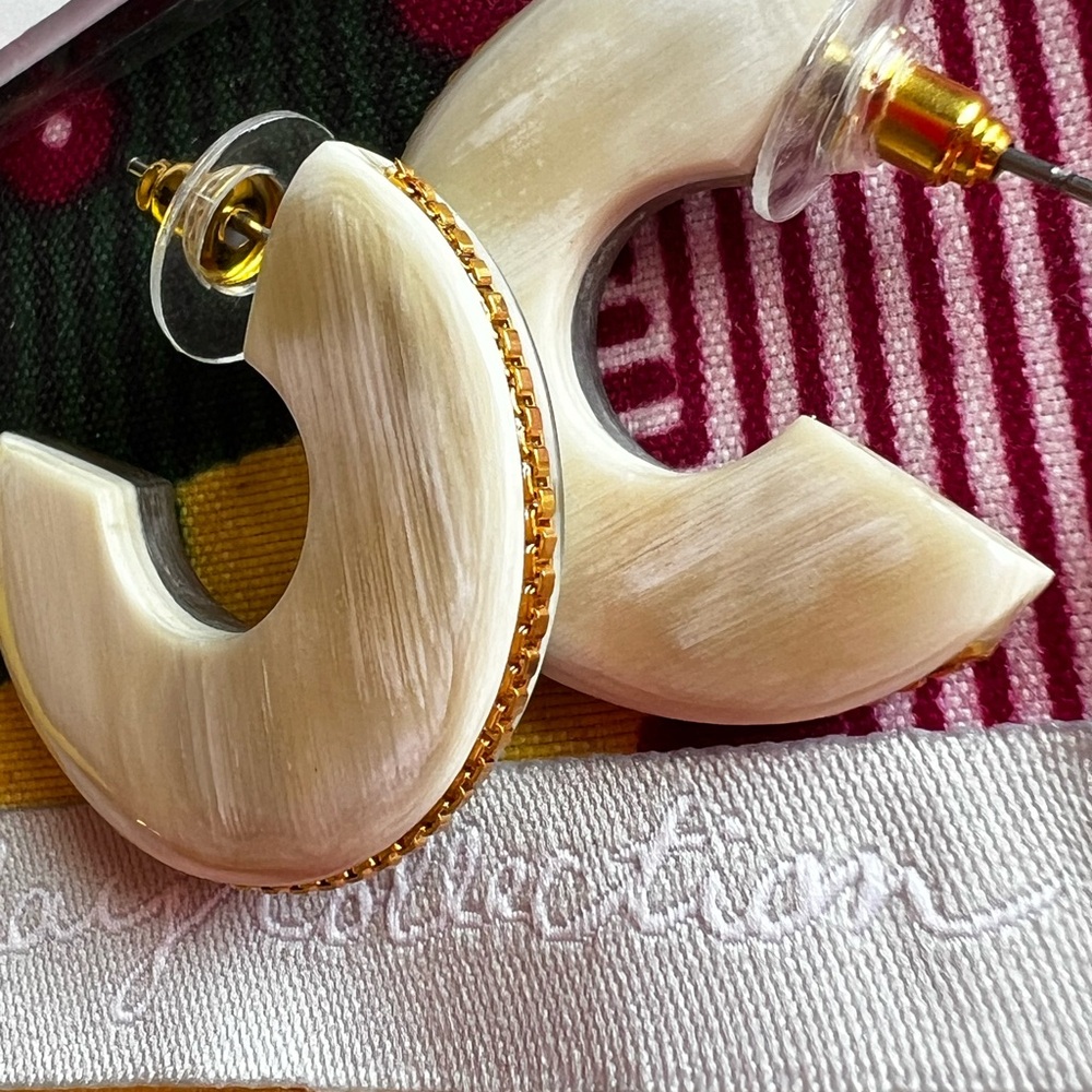 Two pair of Noonday Earrings